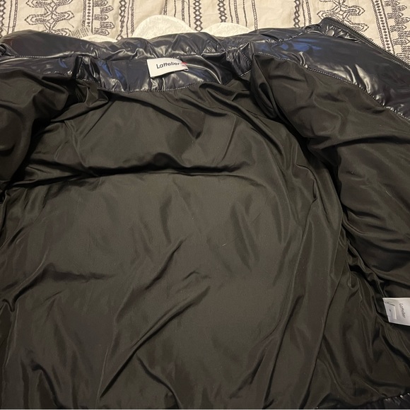 NWOT Lattelier Cropped down Puffer - Picture 3 of 7